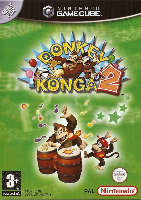Gamecube-Donkey Konga 2 Tweedehands