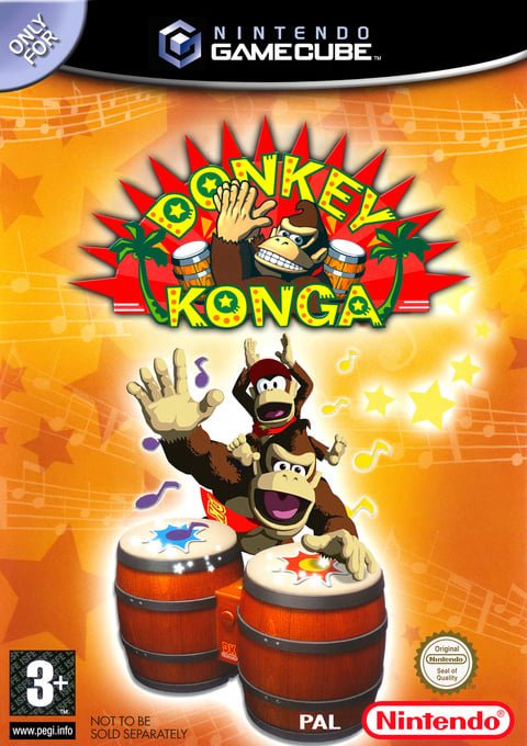 Gamecube-Donkey Konga Tweedehands