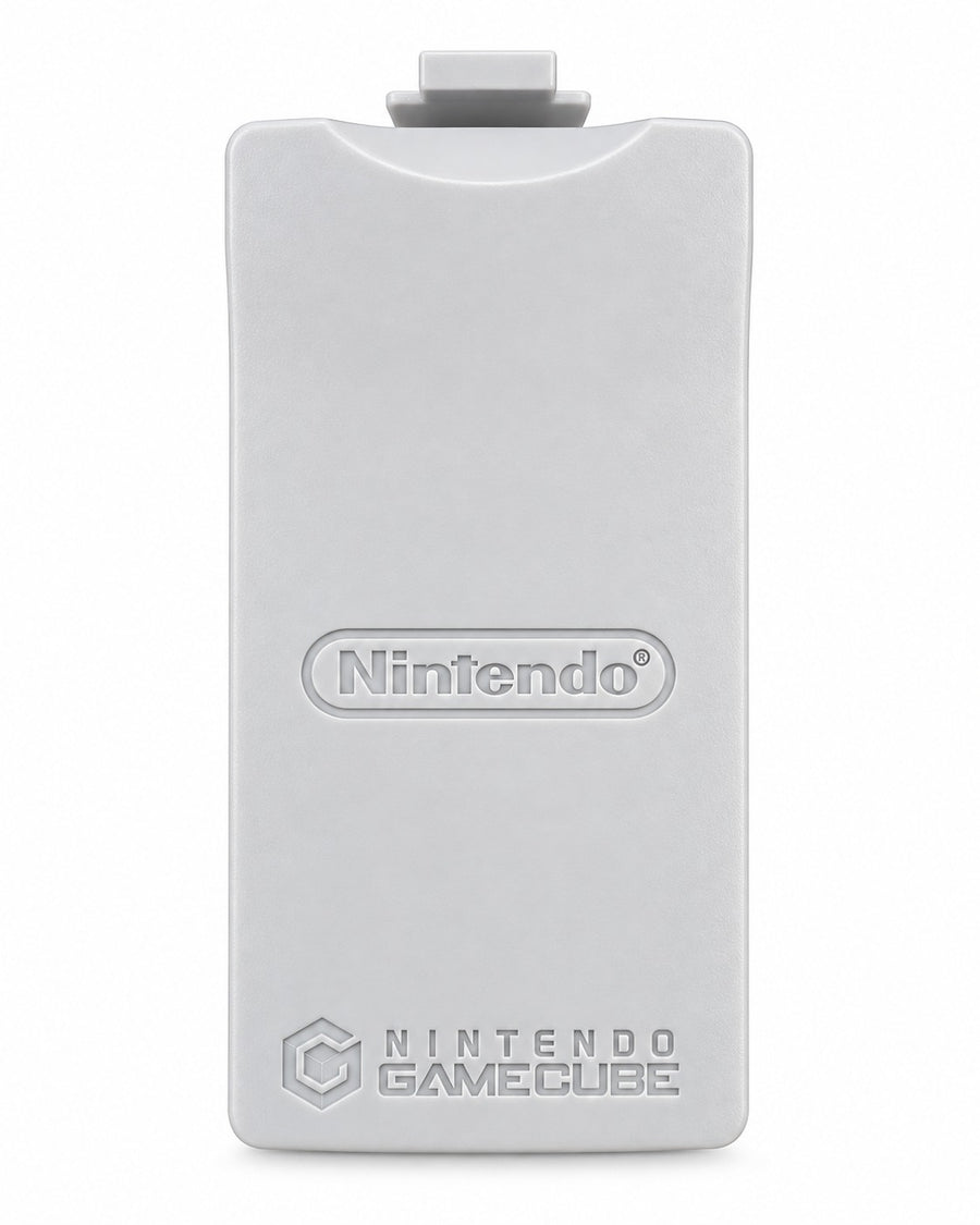 Nintendo-Gamecube WaveBird Batterijklepje / Battery Cover - Grijs Tweedehands