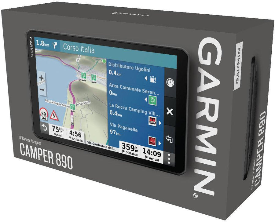 Garmin-Camper 890 MT-D - Navigatiesysteem Camper - Navigatie met Digital Traffic - Europa Tweedehands