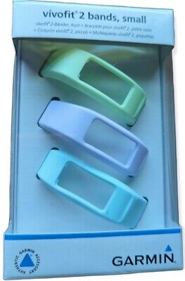 Garmin-Vivofit 2 Polsbanden Serenity (Small) – 3‑Delige Bandenset (Nieuw)