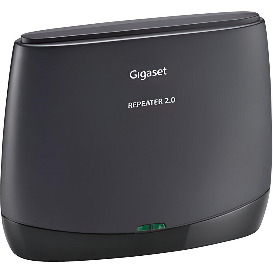 Gigaset-DECT Repeater / Signaalversterker HX voor Gigaset DECT/CAT-iq Basisstations en Routers - Zwart (Nieuw)