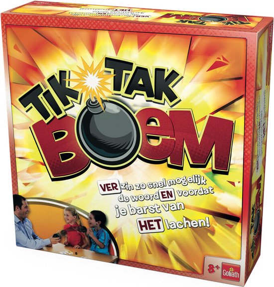Goliath-Tik Tak Boem - Kaartspel (Nieuw)