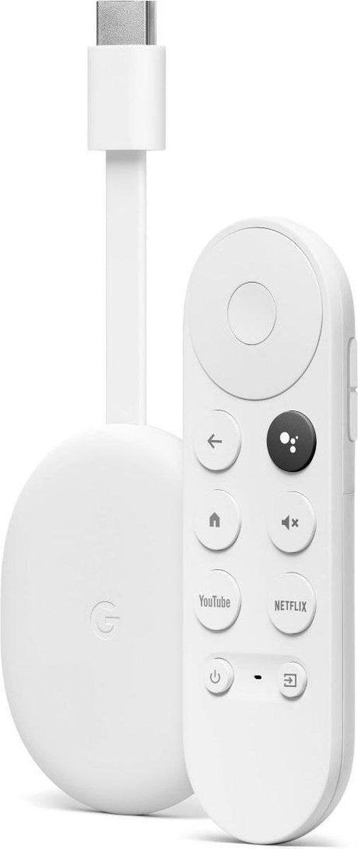 Google-Chromecast met Google TV - 4K HDR - Wit Tweedehands