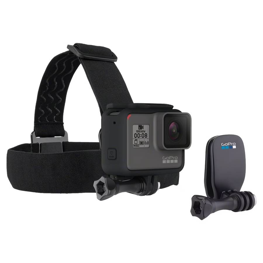 GoPro-Head Strap QuickClip (Nieuw)