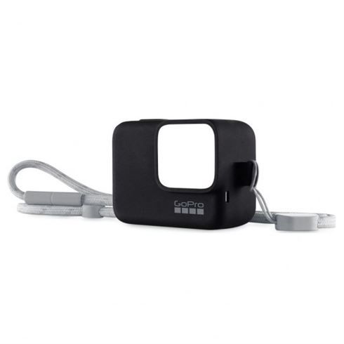 GoPro-Hero 5, 6 en HERO Sleeve + Lanyard - Zwart-tweedehands