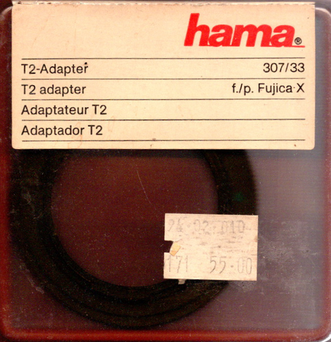 Hama-T2‑Adapter voor Fujica X (307/33) (Nieuw)