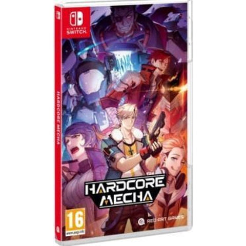 Nintendo Switch Hardcore Mecha, doos voorkant, tweedehands
