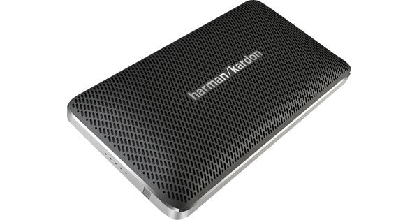 Harman Kardon Esquire Mini speaker, zwart, schuin vooraanzicht