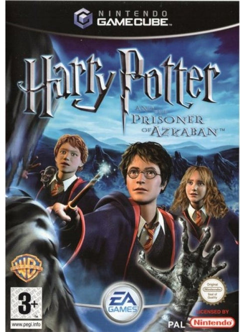 Nintendo GameCube Harry Potter and the Prisoner of Azkaban, doos voorkant, tweedehands