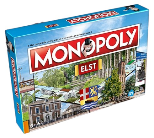 Hashbro-Monopoly - Elst - Bordspel (Nieuw)
