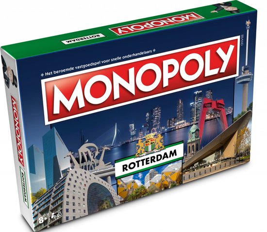 Hashbro-Monopoly - Rotterdam - Bordspel (Nieuw)