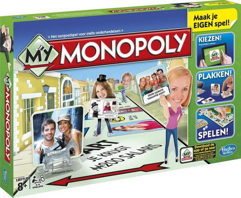 Hashbro-My Monopoly - Bordspel (Nieuw)
