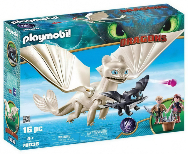 Playmobil 70038 Dragons Hemelfeeks en babydraak met kids, doos voorkant