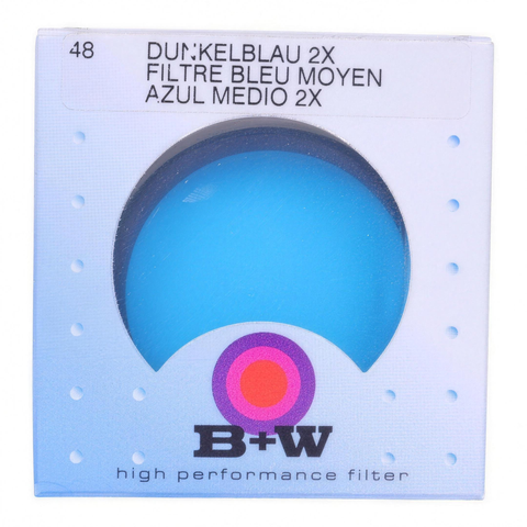 081 Blue Filter 48mm 2x (Nieuw)