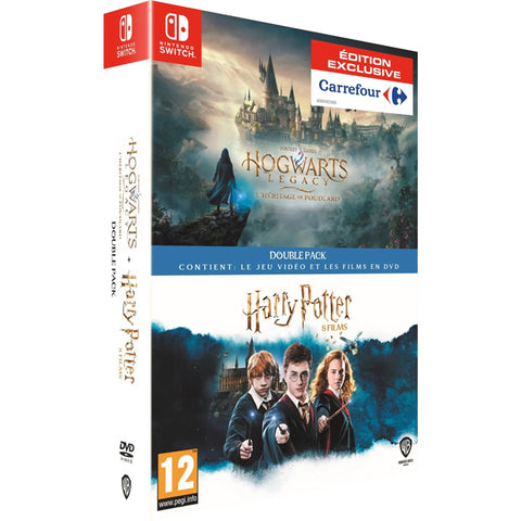 Hogwarts Legacy + Harry Potter 8 Films Double Pack - Nintendo Switch Carrefour Edition