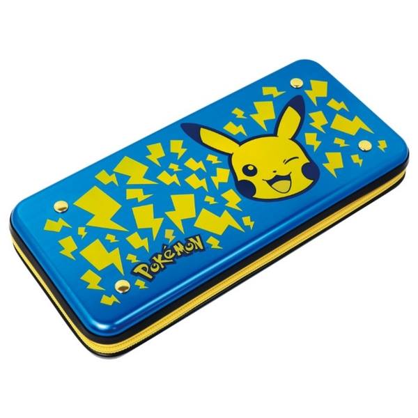 Hori-Metalen Case voor Nintendo Switch - Pikachu (Licht beschadigd) Tweedehands