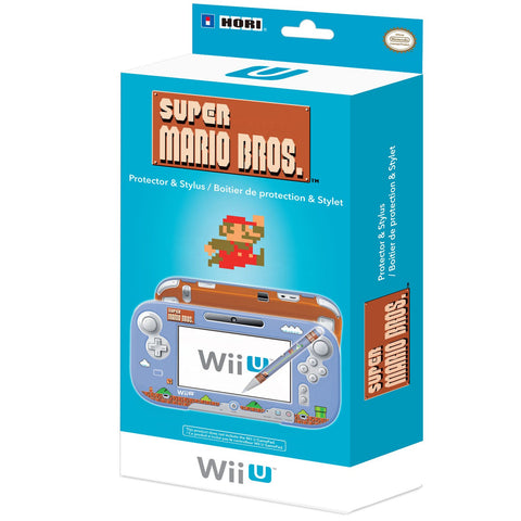 Hori-Protector voor Wii U Gamepad - Super Mario Bros (In doos) (Zonder stylus) Tweedehands