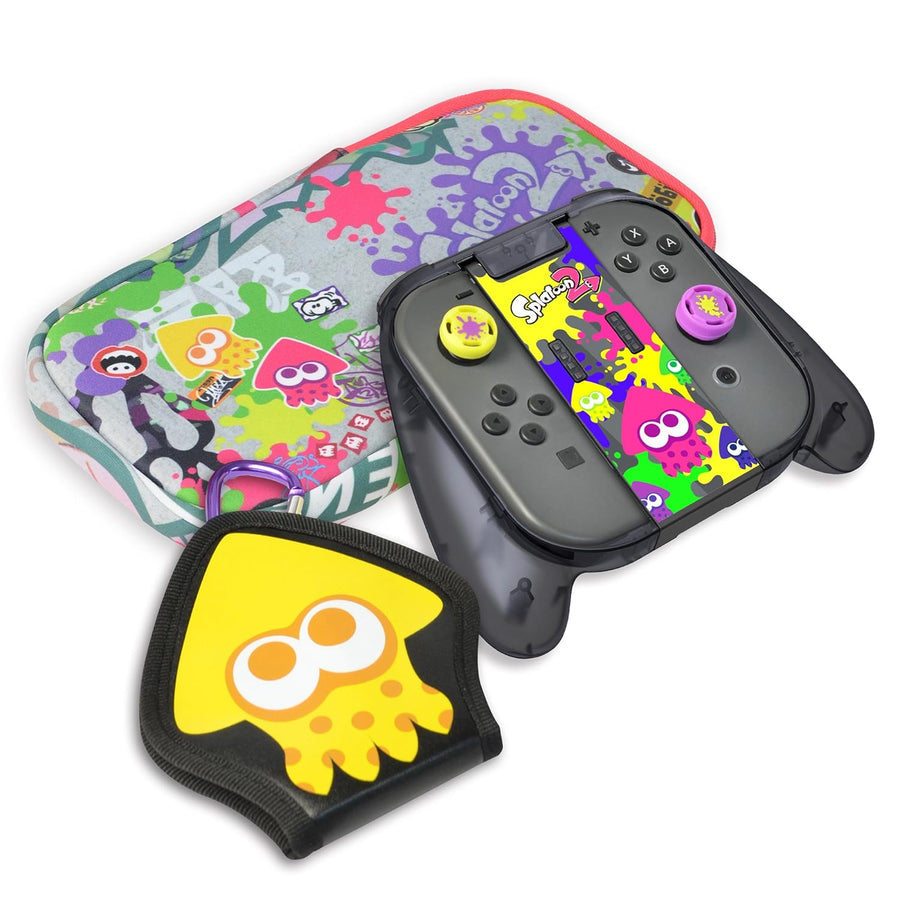 Hori-Splatoon 2 Deluxe Pack (Grip, Case, Game Case) Tweedehands