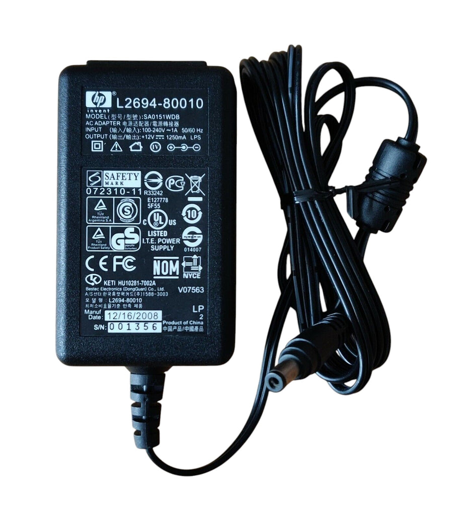 HP-Voedingsadapter - Geschikt voor HP LaserJet Printers L2694-80010 (Incl. Stroomkabel) Tweedehands