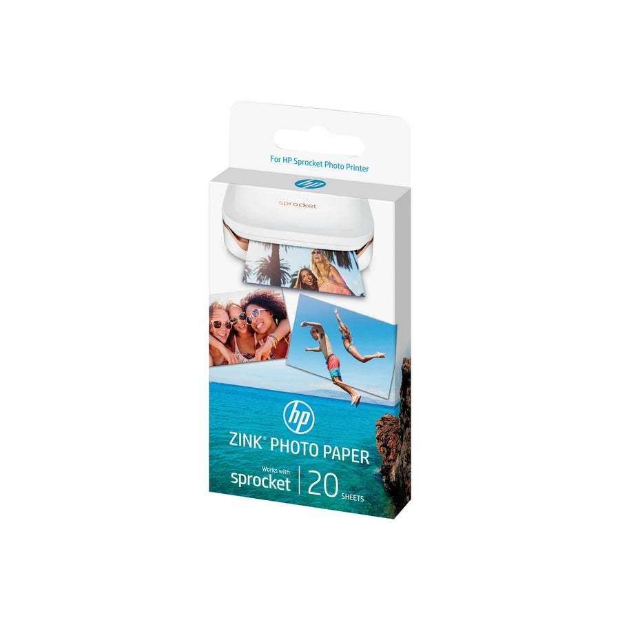 HP ZINK Zelfklevend Fotopapier - Pak van 20 vellen