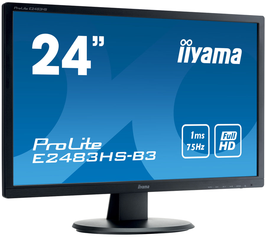 iiyama-ProLite E2483HS-B3 24" Inch Monitor Tweedehands