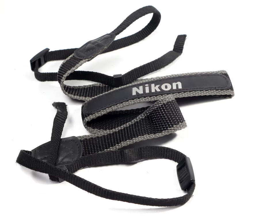 Nikon-Camera Neck Strap - Vintage - 3 cm-tweedehands