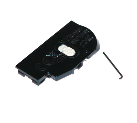 Nikon-Coolpix L18 Batterijklepje / Battery Cover - Zwart-tweedehands