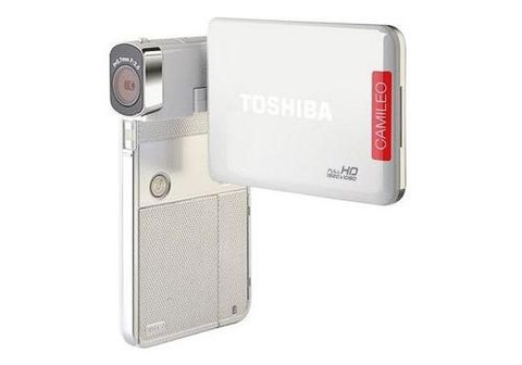 Toshiba-Camileo P20 HD Digitale Camcorder - Wit-tweedehands