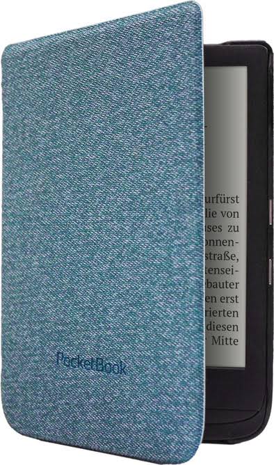 Shell Book Case voor PocketBook Touch HD 3 / Touch Lux 4 & 5 - Blauw