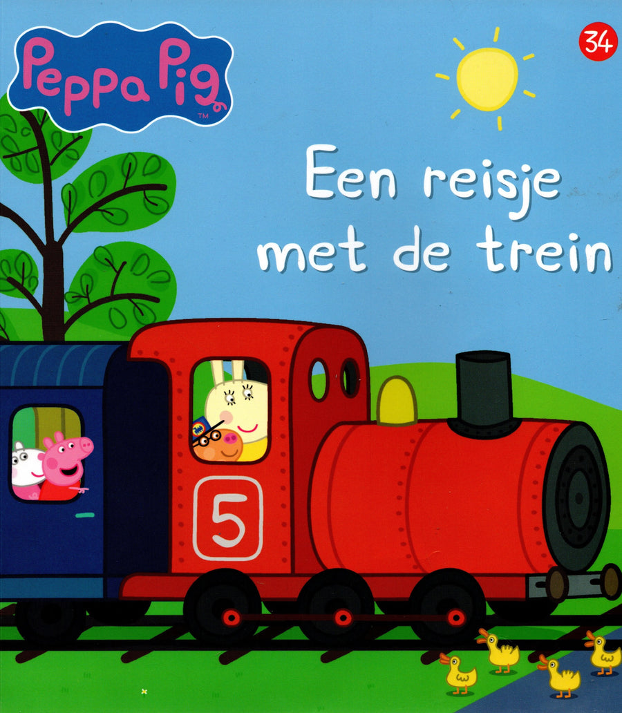 Boek-Peppa Pig 34 - Een reisje met de trein-tweedehands