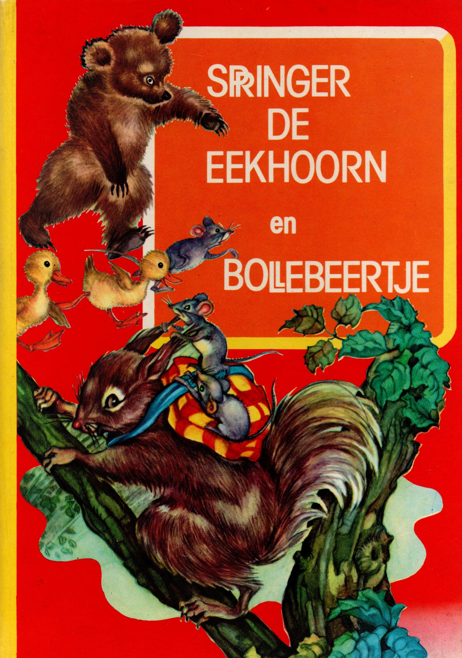 Boek-Springer de Eekhoorn en Bollebeertje-tweedehands