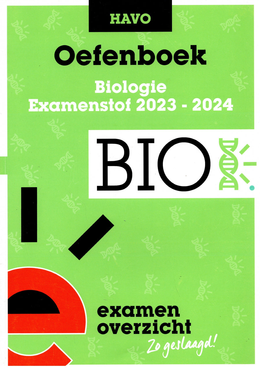 Boek-HAVO Oefenboek Biologie Examenstof 2023 - 2024-tweedehands