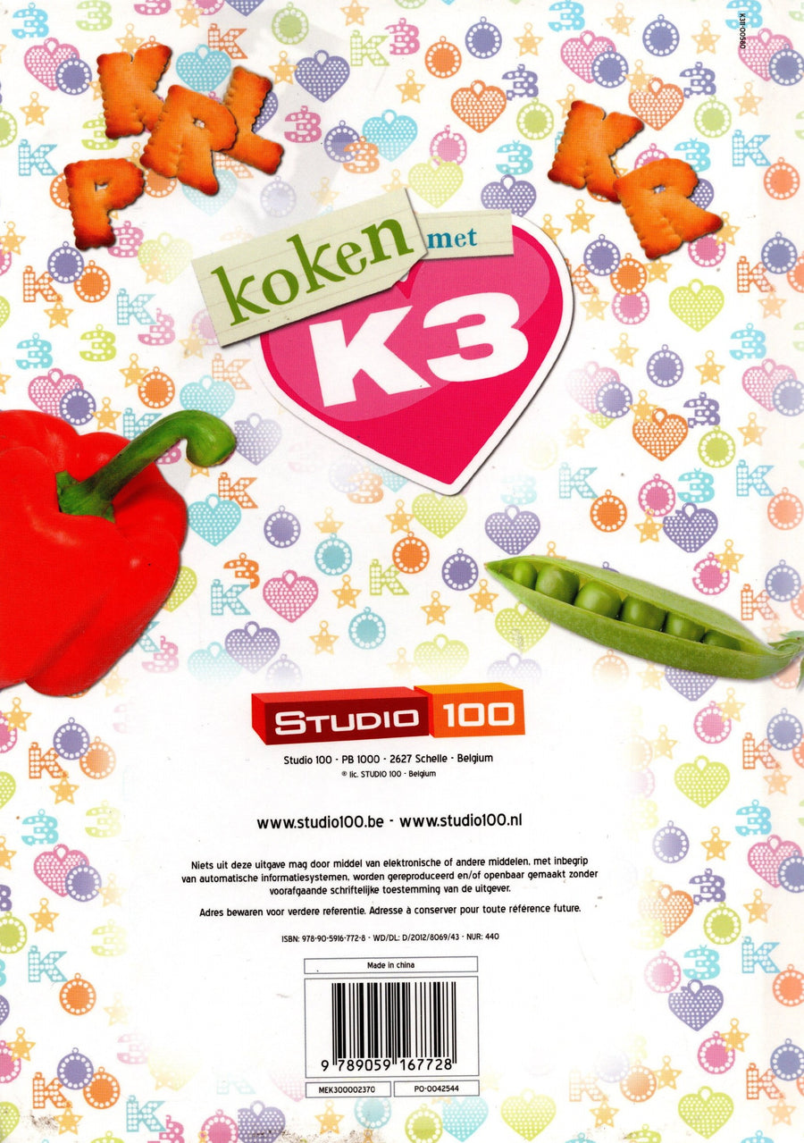 Boek-Koken met K3-tweedehands