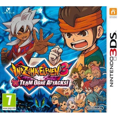 Nintendo 3DS Inazuma Eleven 3 Team Ogre Attacks, doos voorkant