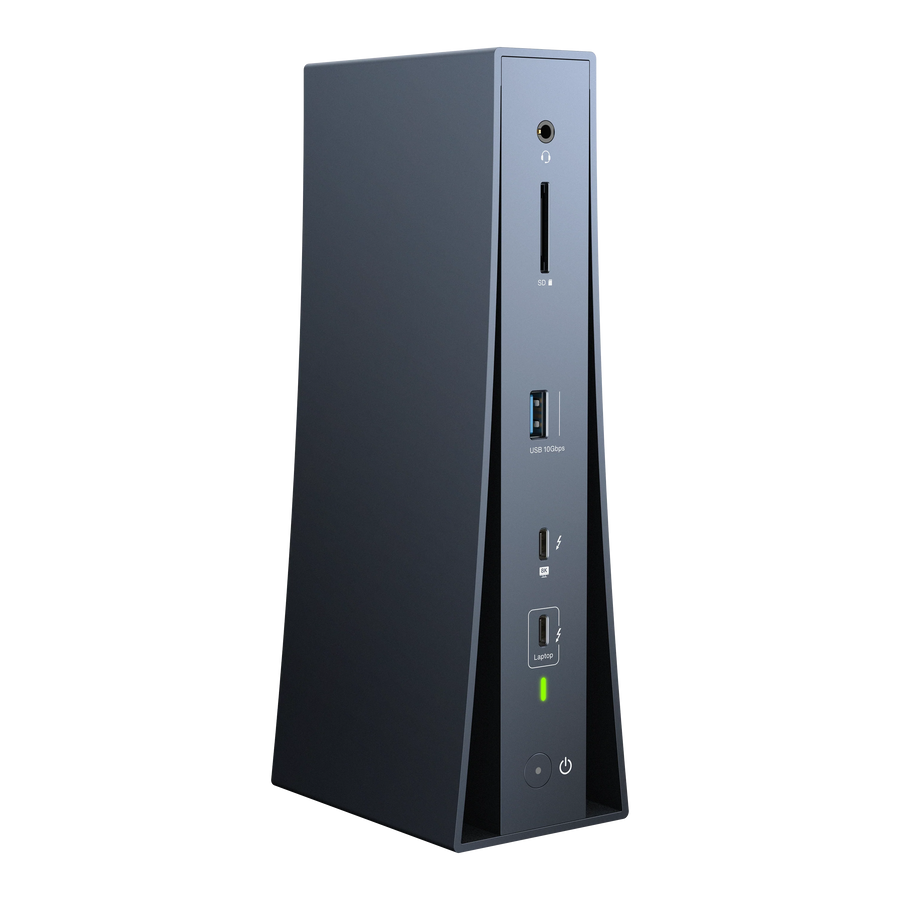 iVANKY-FusionDock Pro 3 / Thunderbolt 5 Dock / Dual 6K Display / 11 Ports (Nieuw)