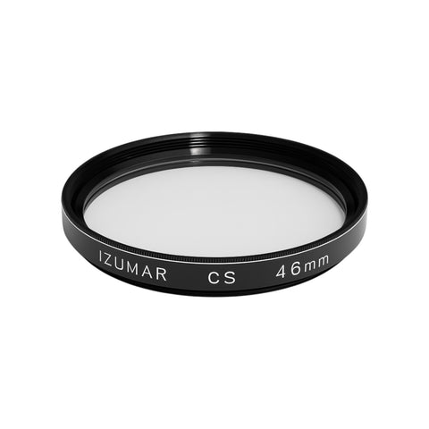 Izumar 46 mm cross-screen filter voor lichtster-effecten, helder filterglas met opdruk CS 46mm op de ring