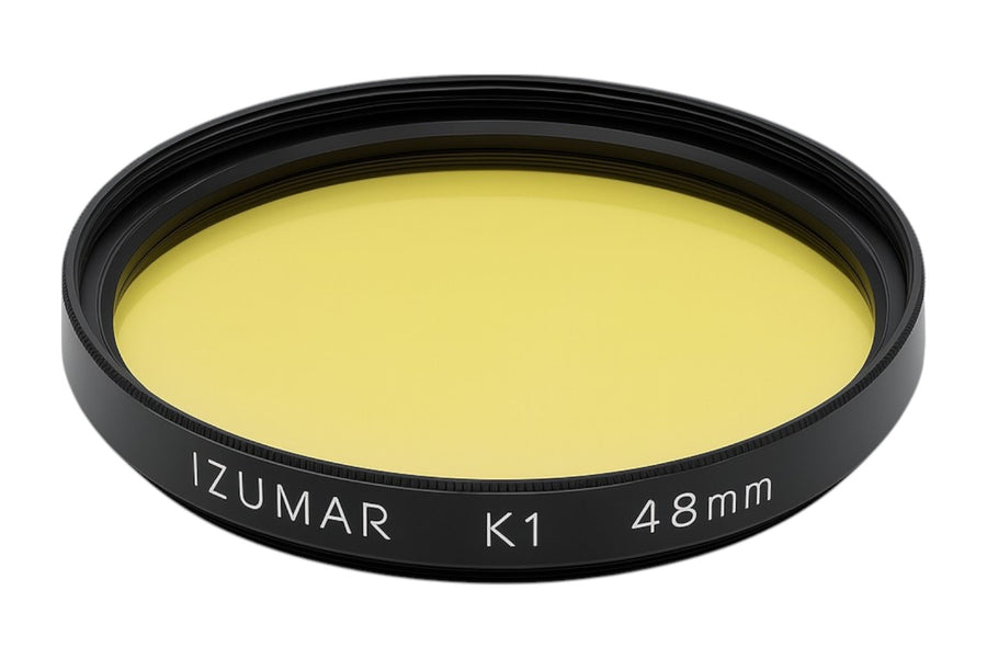 Izumar-48mm - K1 Geel Coated Filter – Contrastversterking & Haze-reductie (Nieuw)