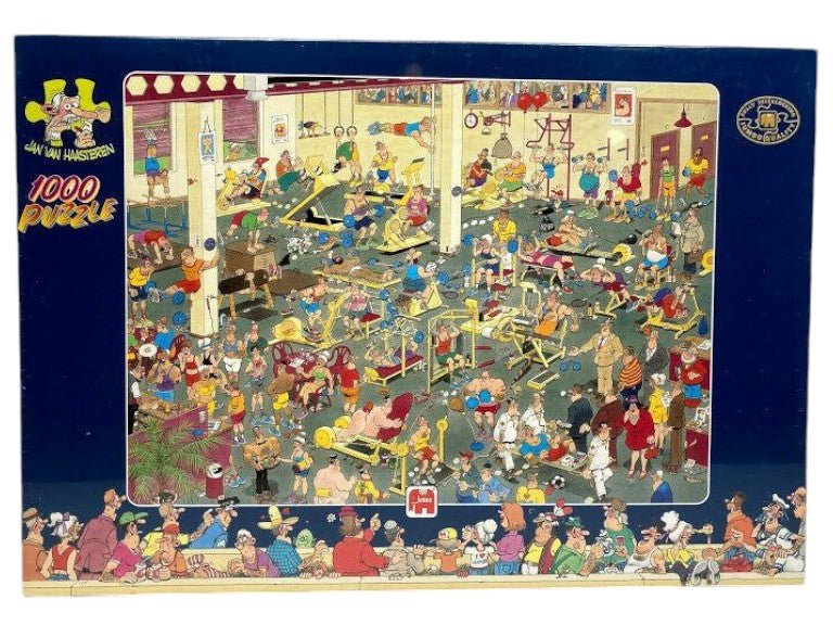 Jan van Haasteren At The Gym (00971) - 1000 Stukjes - Puzzel (Nieuw)