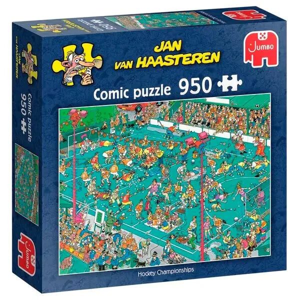 Jan van Haasteren-Hockey Championships - 950 Stukjes - Puzzel (Nieuw)