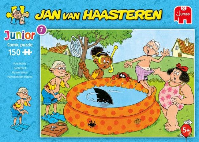 Jan van Haasteren-Junior Spetterpret - 150 Stukjes - Puzzel (Compleet) Tweedehands