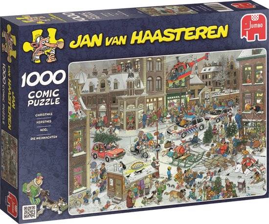 Jan van Haasteren-Kerstmis - 1000 Stukjes - Puzzel (Nieuw)