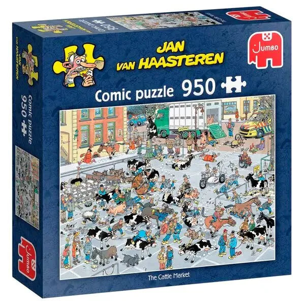 Jan van Haasteren-The Cattle Market - 950 Stukjes - Puzzel (Nieuw)