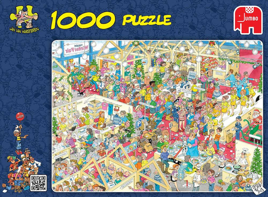 Jan van Haasteren-The Winter Fair - 1000 Stukjes - Puzzel (Compleet) Tweedehands