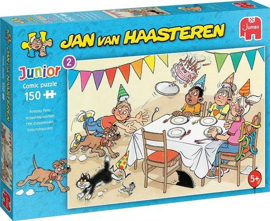 Jan van Haasteren-Verjaardagspartijtje - 150 Stukjes - Puzzel (Compleet) Tweedehands