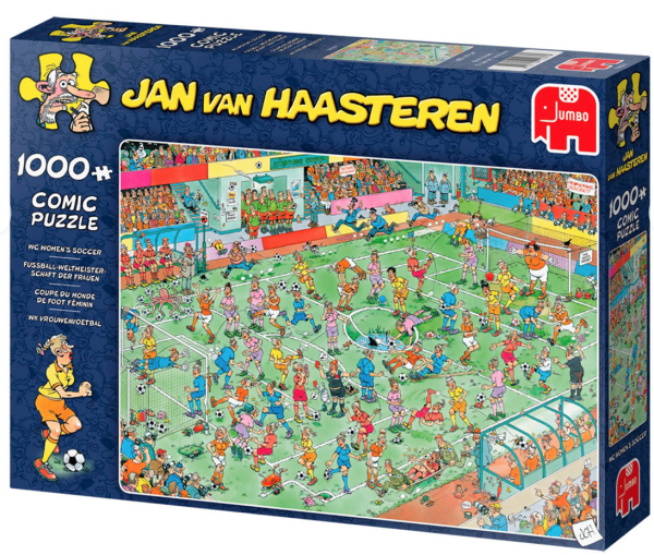 Jan van Haasteren-WK Vrouwenvoetbal (19091) - 1000 Stukjes - Puzzel (Nieuw)