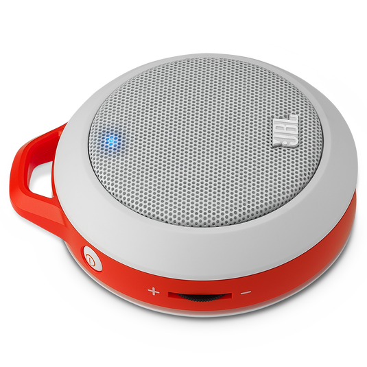JBL-Micro II 2 Portable Speaker - Wit/Oranje Tweedehands