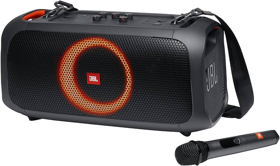 JBL-PartyBox On The Go Portable Party Speaker (Incl. Microfoon) Tweedehands