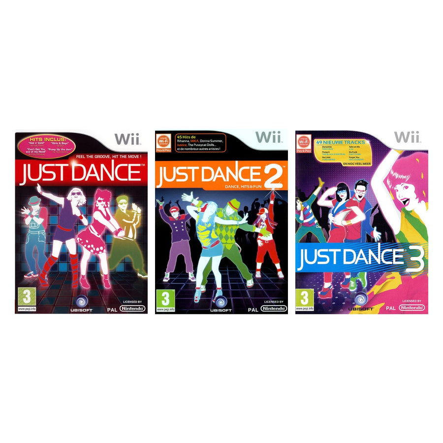 Nintendo-Just Dance gameset voor Nintendo Wii Tweedehands