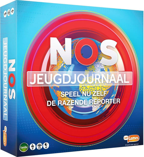 Just Games-Het NOS Jeugdjournaal Bordspel (Nieuw)